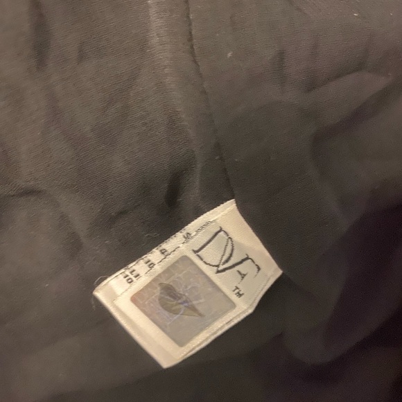 Diane Von Furstenberg Matilda black open long sleeve blazer - Picture 7 of 10